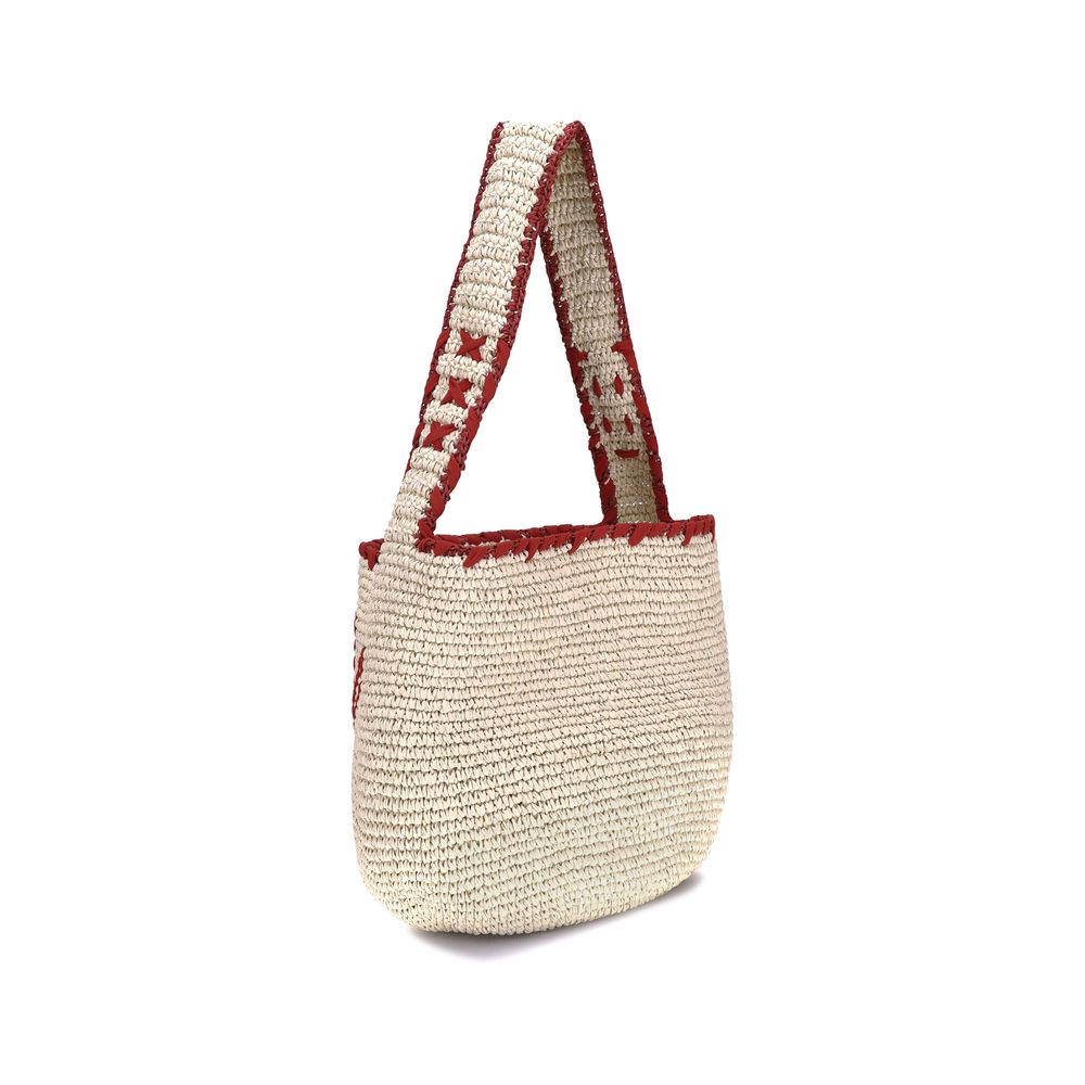 Marni – Large Nassa Raffia Shoulder Bag