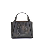 Stella McCartney – Aged-Effect Logo Eyelet Tote Bag