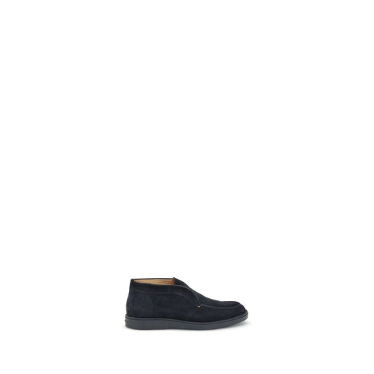 Santoni – Polo Suede Loafers