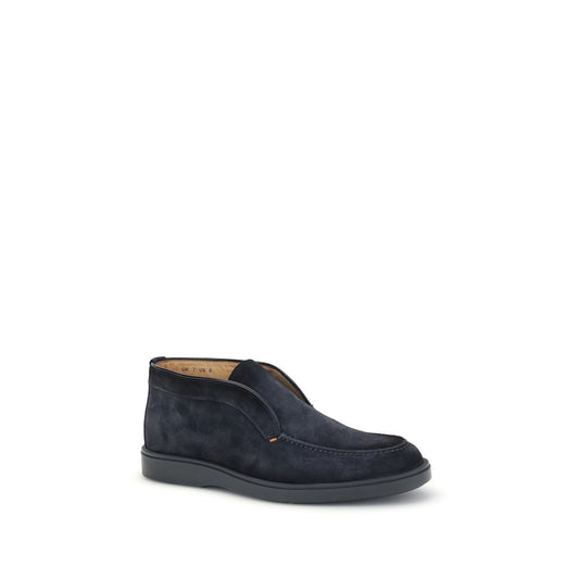 Santoni – Polo Suede Loafers