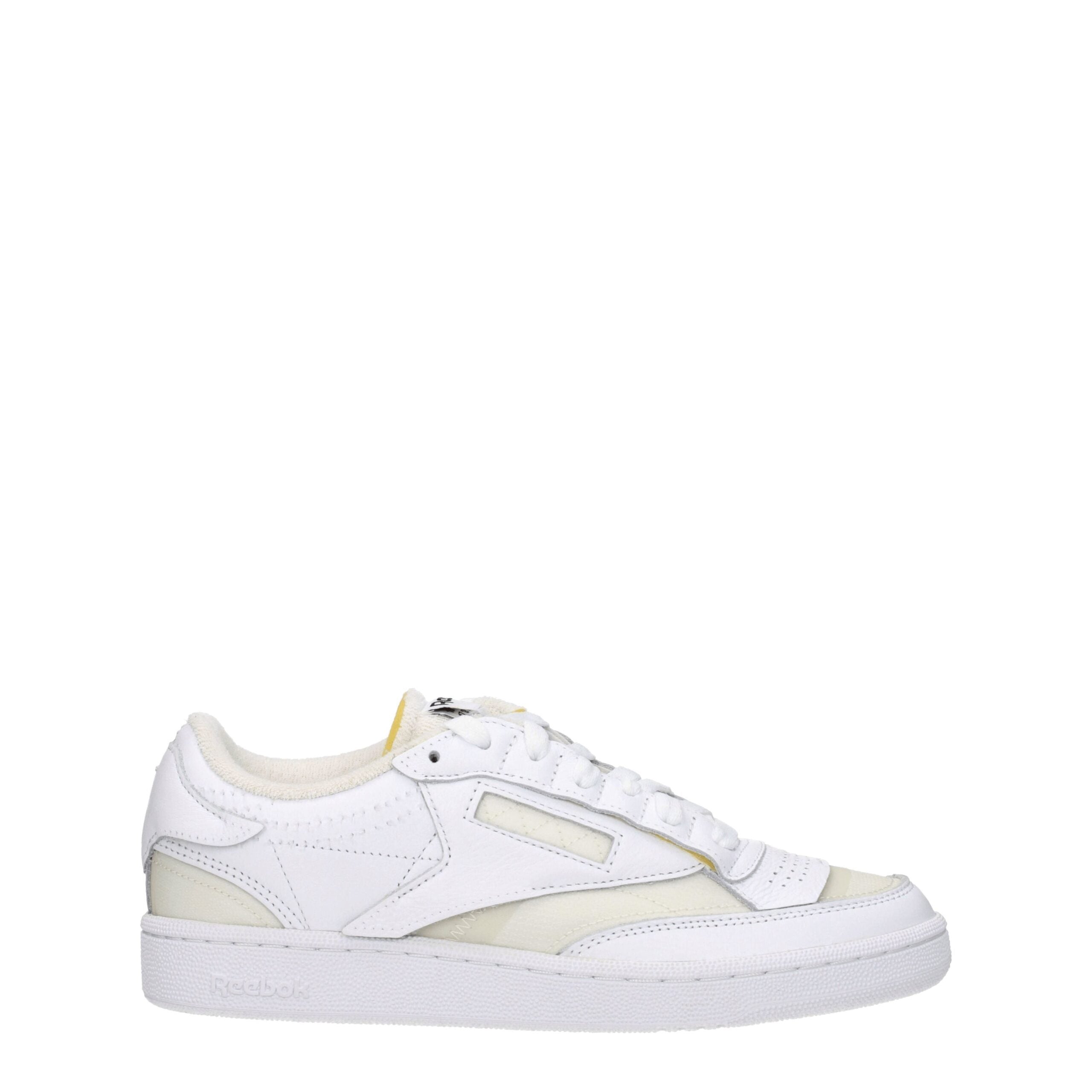 Maison Margiela – White Fabric Low-Top Sneakers