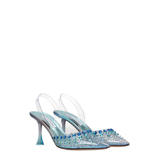 Aquazzura – Transparent PVC Crystal Sandals