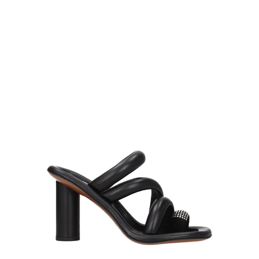 Ambush – Black Rhinestone Stiletto Sandals