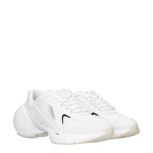 Givenchy - White Fabric Athletic Sneakers
