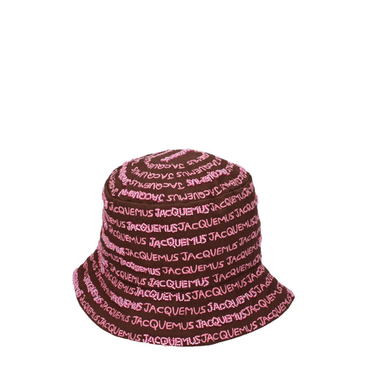 Jacquemus - Brown Cotton Bucket Hats