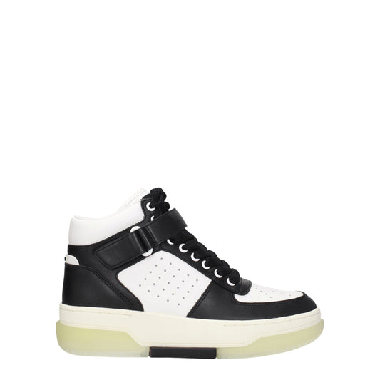Amiri – Black Leather High-Top Sneakers