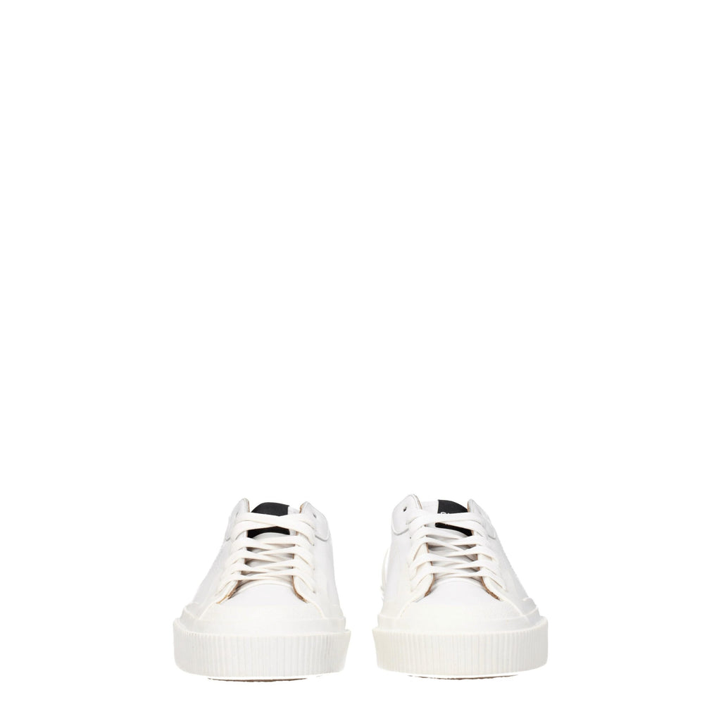 Givenchy – White Leather Low-Top Sneakers
