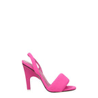 The Attico – Pink Fabric Stiletto Sandals