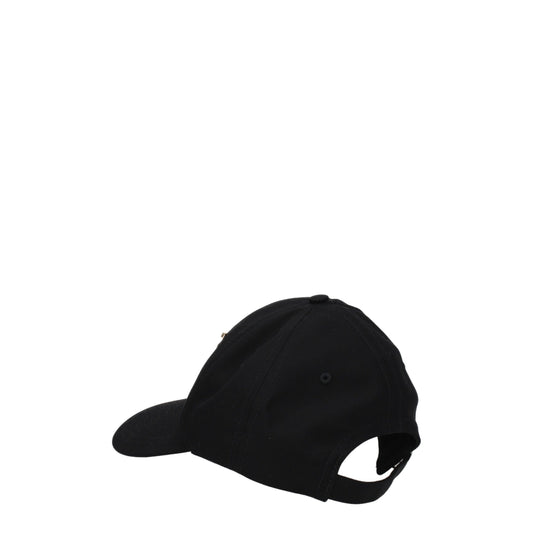 Burberry - Black Cotton Caps (Baseball Hat)