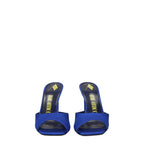 The Attico – Blue Satin Stiletto Sandals