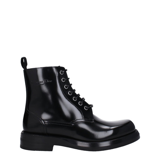 Dior – Black Leather Ankle Boots