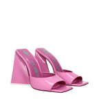 The Attico – Pink Patent Leather Platform Sandals