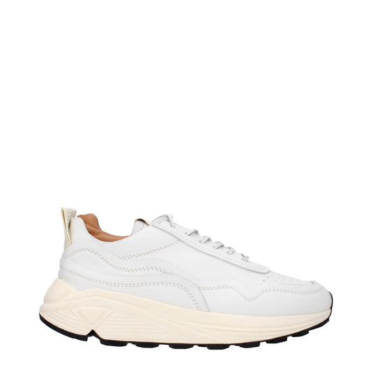 Buttero – White Leather Chunky Sneakers