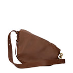 Burberry – Medium Brown Leather Crossbody Bag
