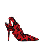 The Attico - Red Fabric High Heel Pumps