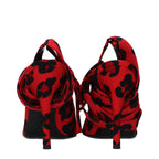 The Attico - Red Fabric High Heel Pumps