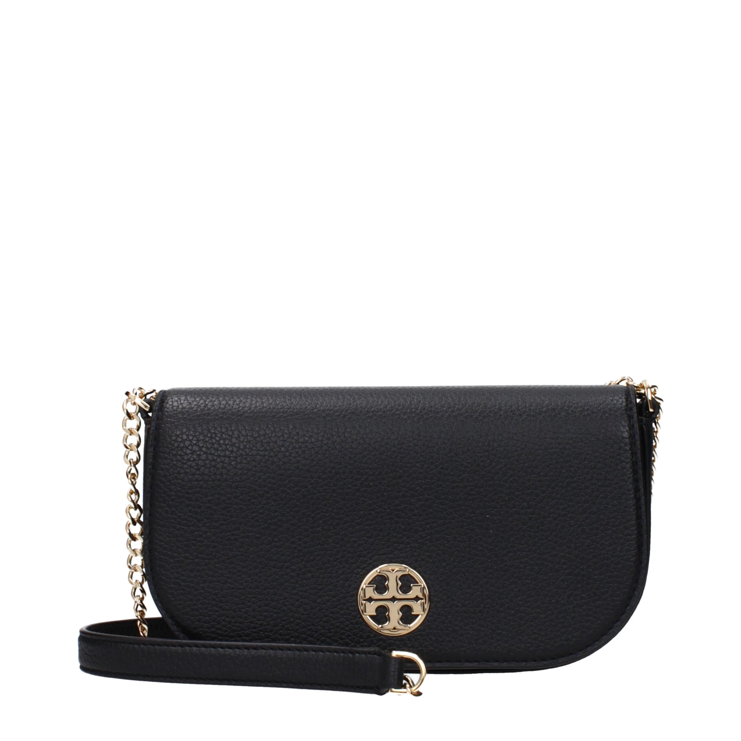 Tory Burch – Black Leather Crossbody Bag with Card Slots