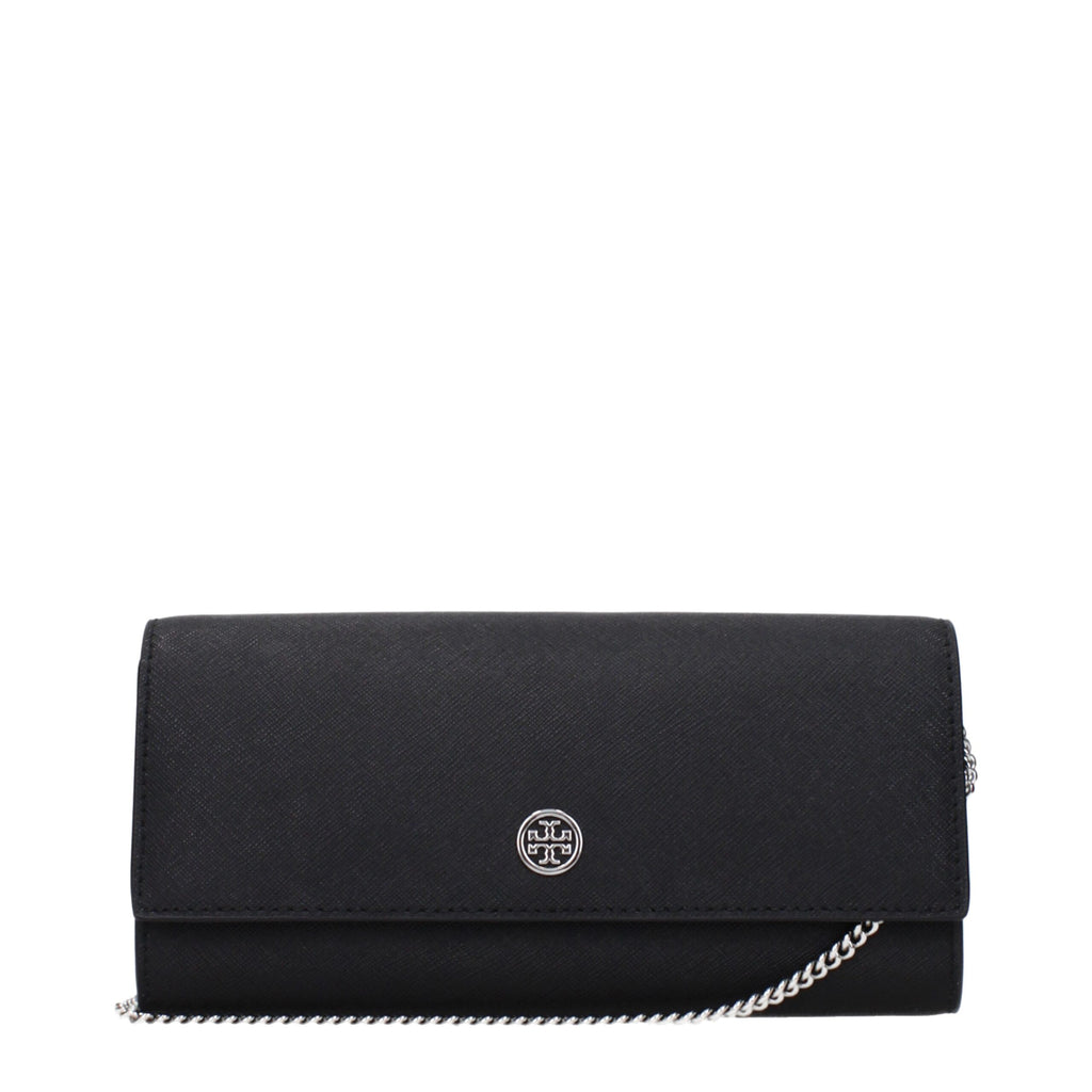 Tory Burch – Black Leather Mini Clutch