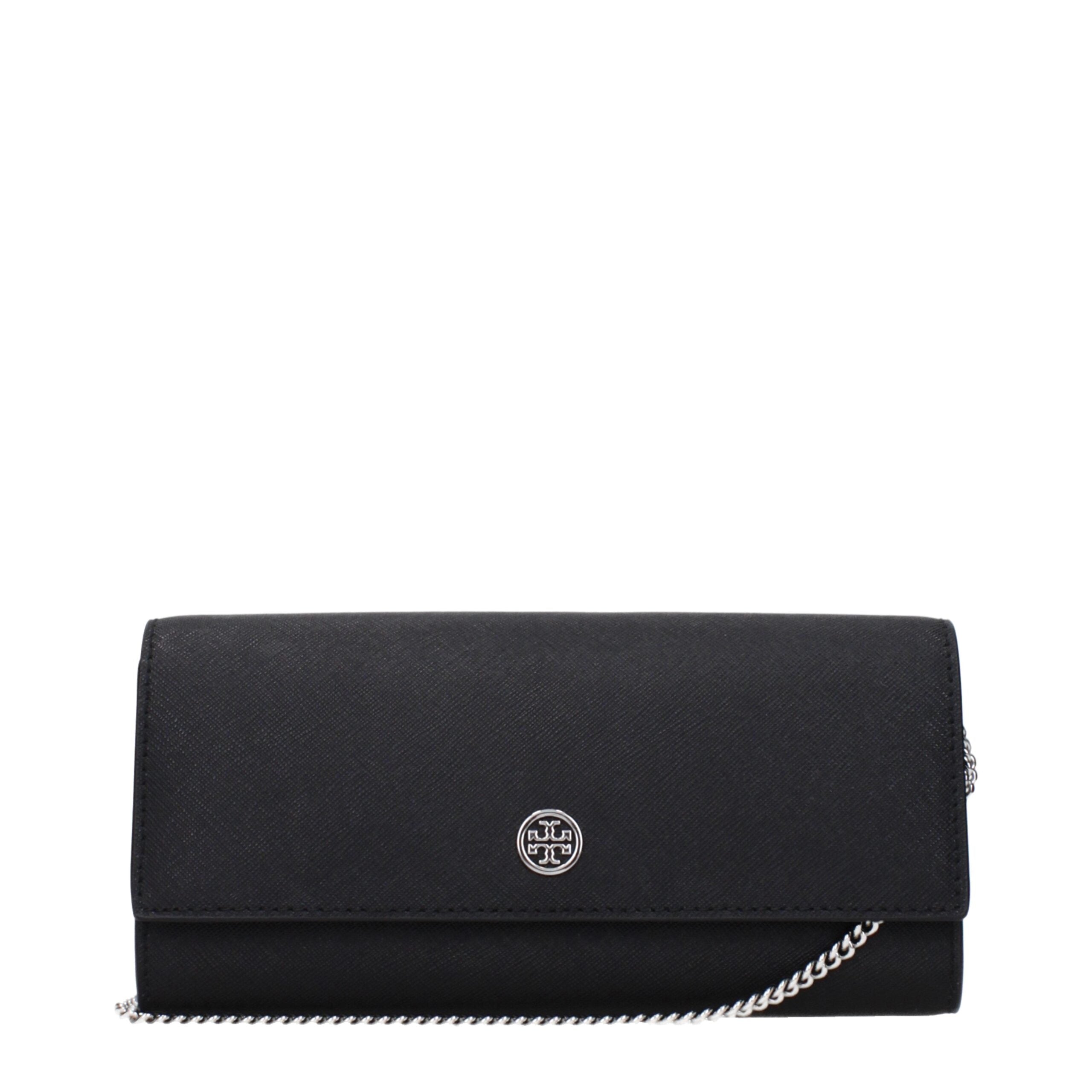 Tory Burch – Black Leather Mini Clutch