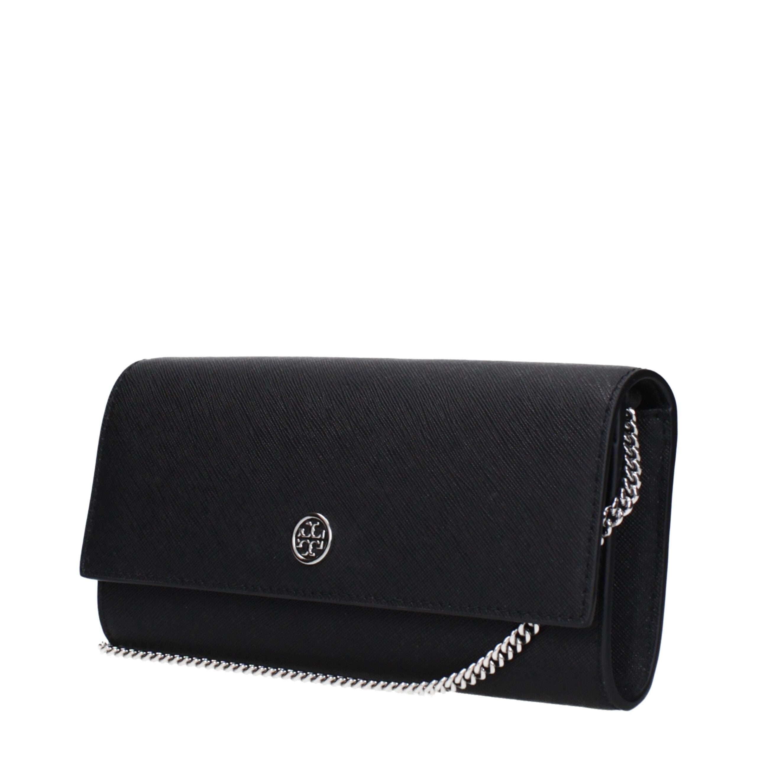 Tory Burch – Black Leather Mini Clutch