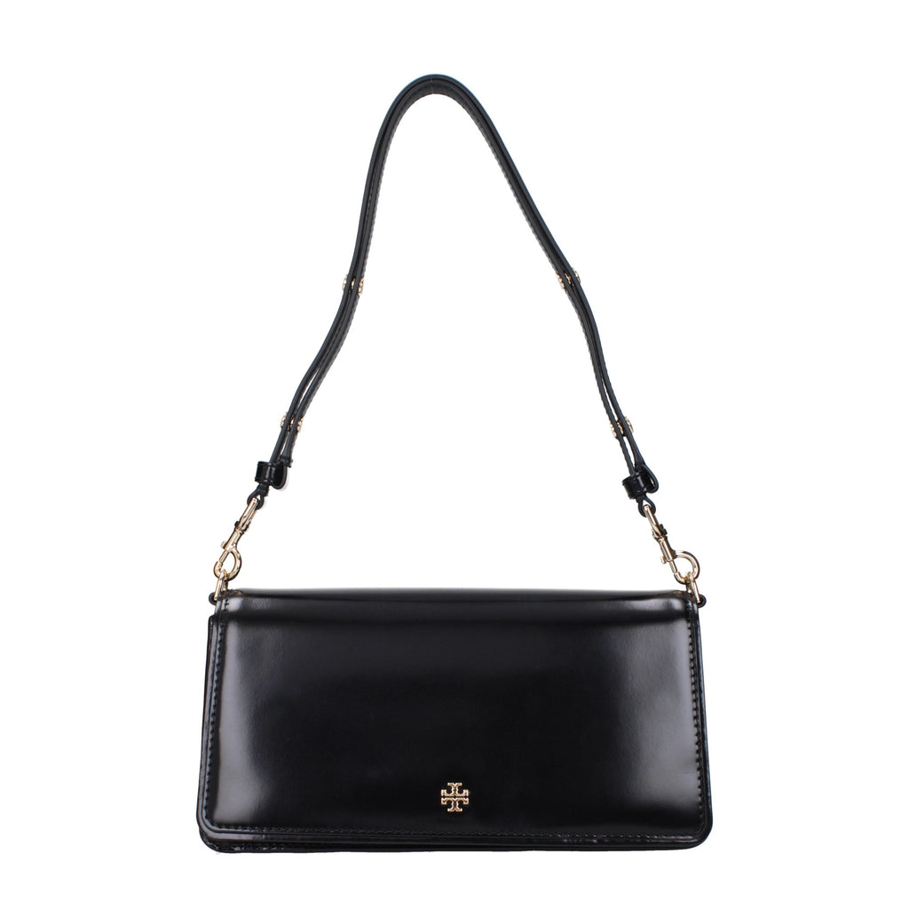 Tory Burch - Black Leather Shoulder Bag