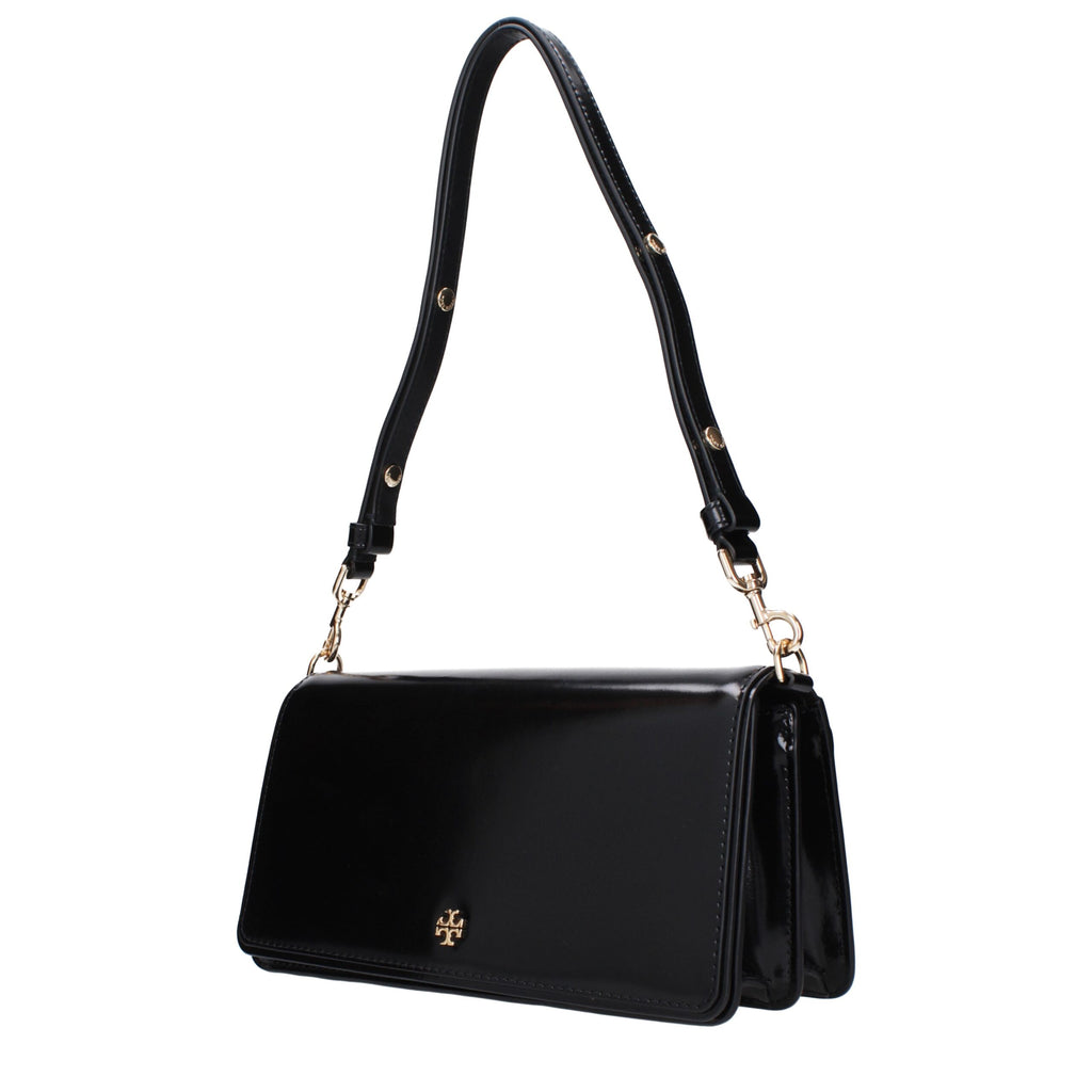 Tory Burch - Black Leather Shoulder Bag