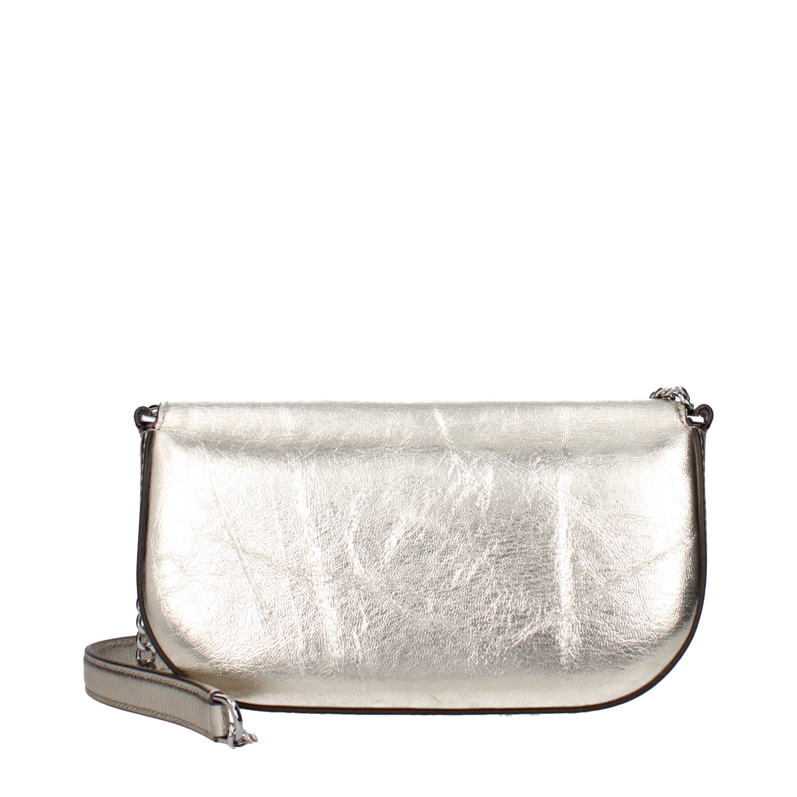 Tory Burch –  Small Gold Leather Crossbody Bag