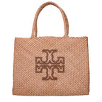 Tory Burch – Woven Pink Medium Tote