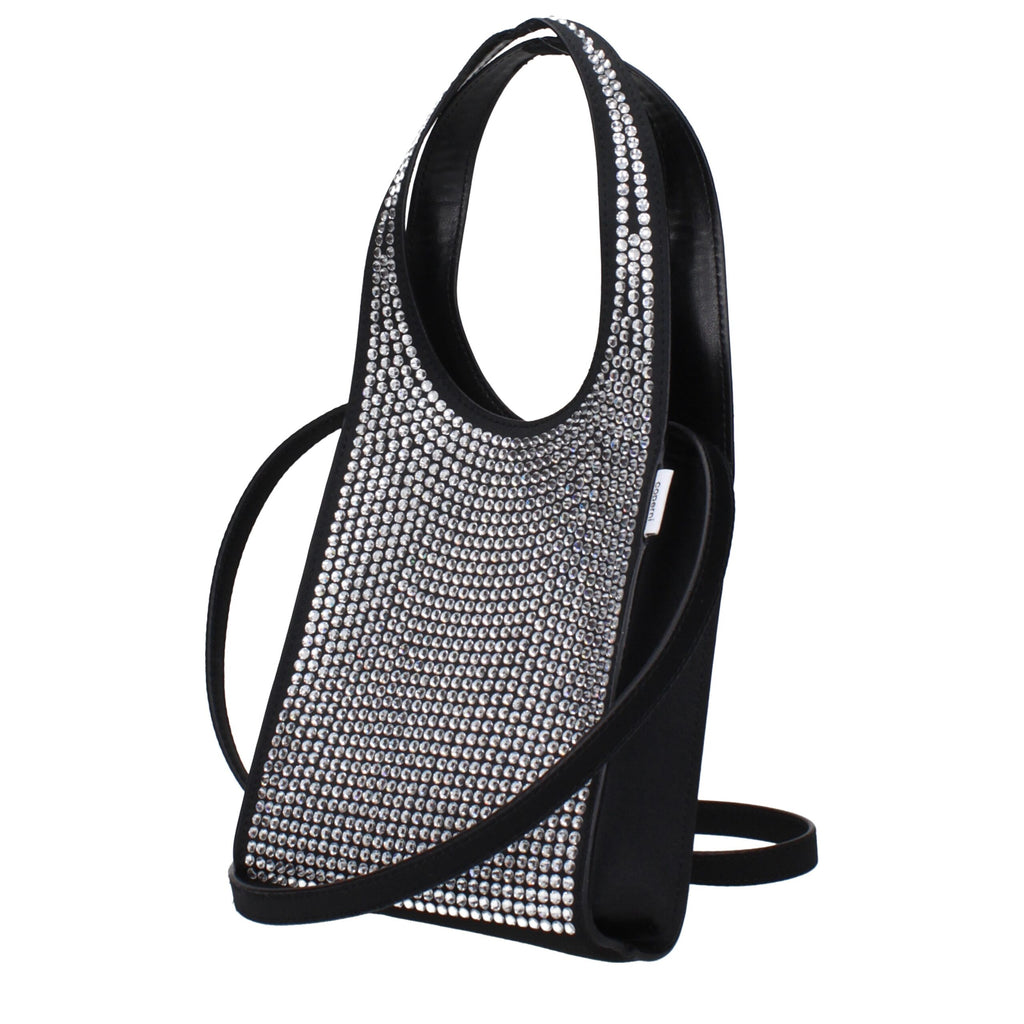 Coperni – Micro Rhinestone Handbag Black