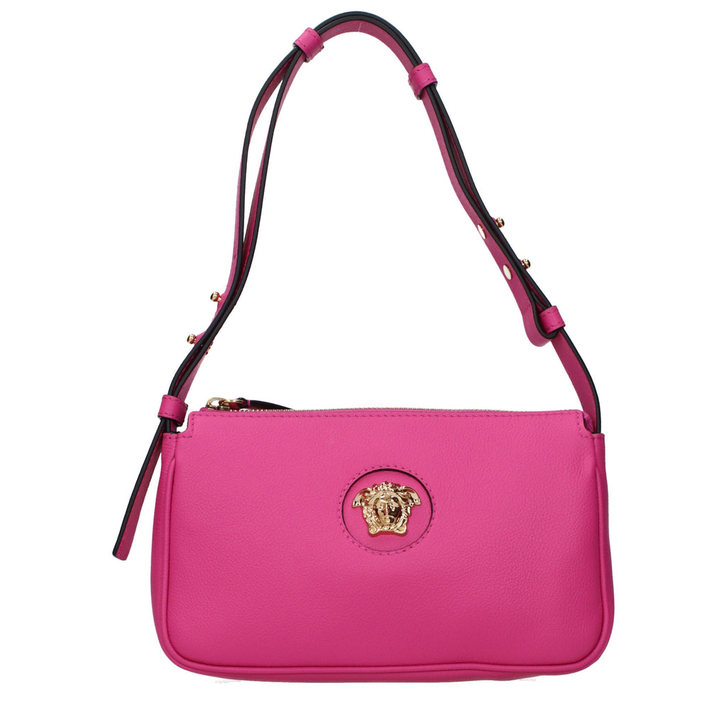 Versace – Pink Leather Shoulder Bag
