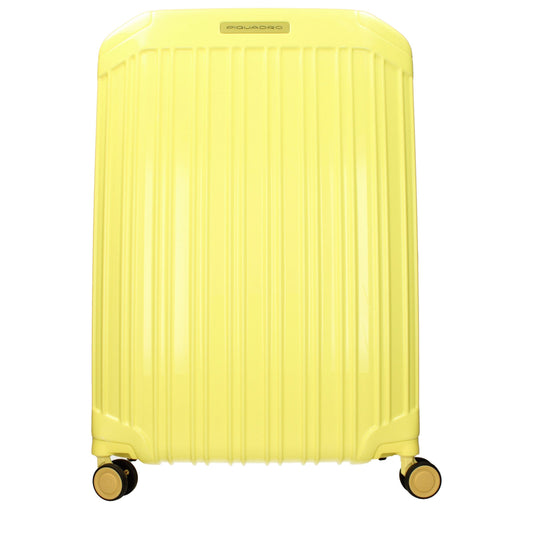 Piquadro – Yellow Polycarbonate Trolley
