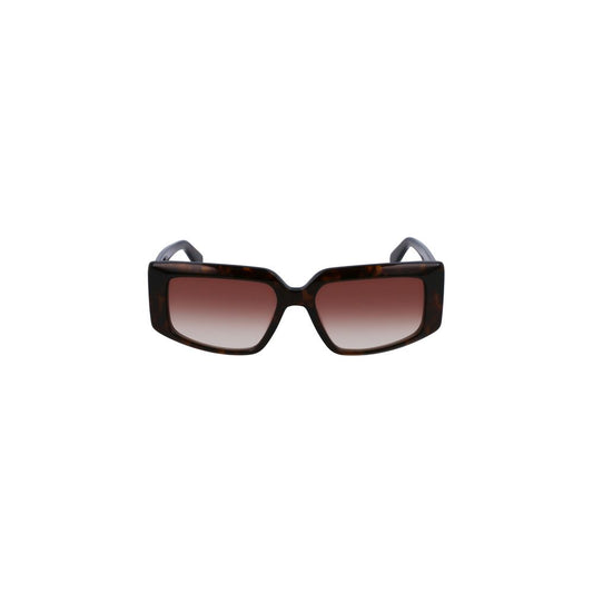 Liu Jo – Brown Rectangular Acetate Sunglasses