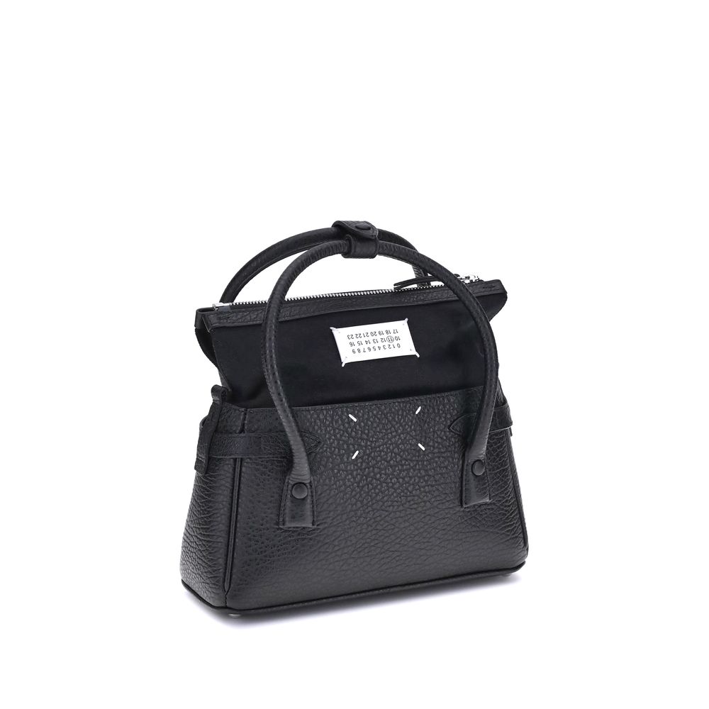 Maison Margiela – Small 5AC Black Leather Handbag