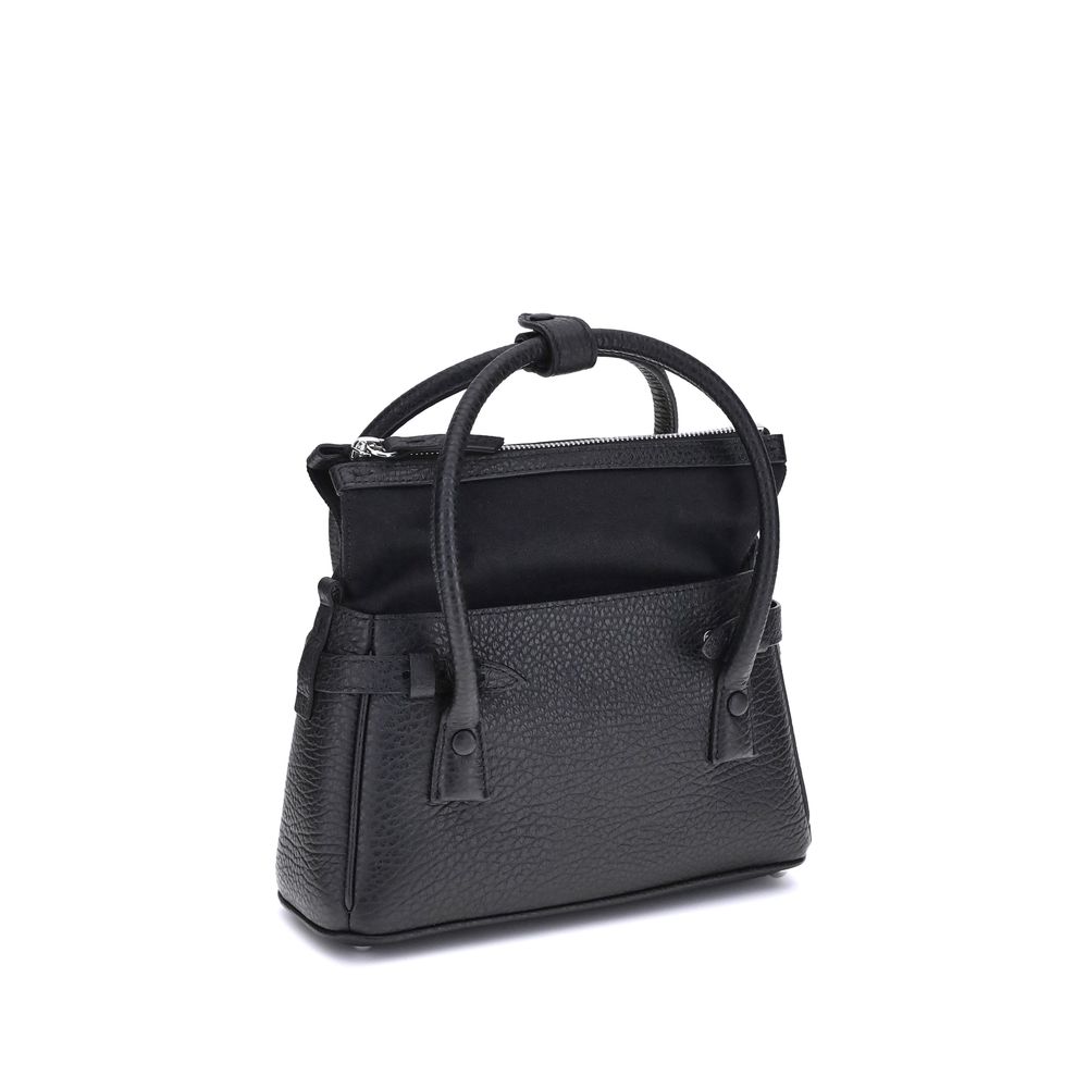 Maison Margiela – Small 5AC Black Leather Handbag