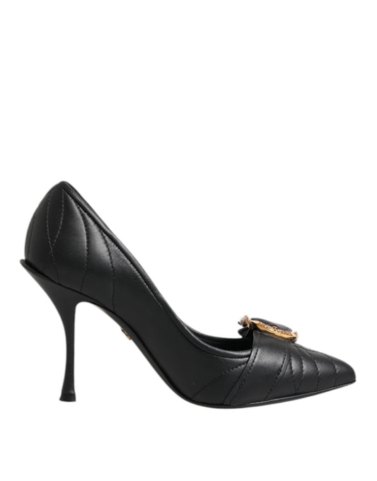 Dolce & Gabbana – Black Devotion Leather Pumps