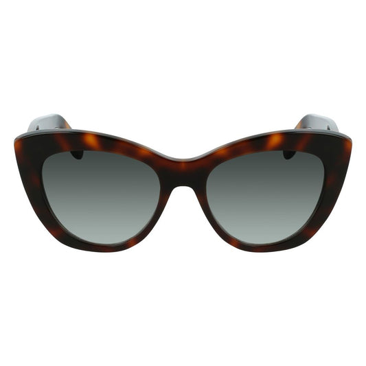 Salvatore Ferragamo – Brown Tortoiseshell Sunglasses