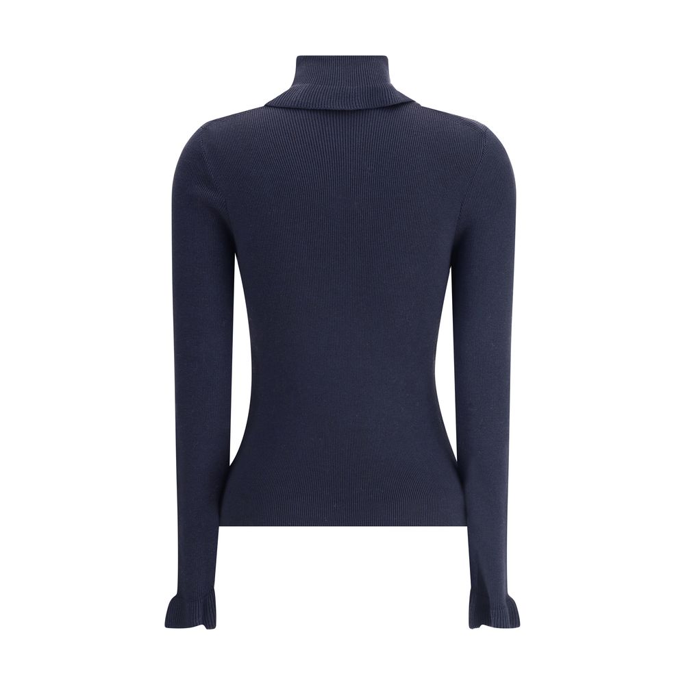 Chloé - Blue Wool Turtleneck
