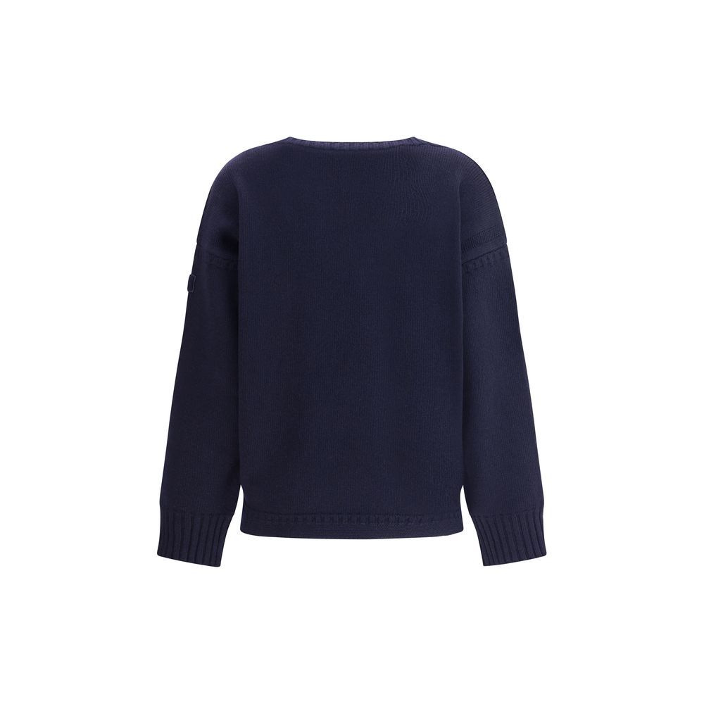 Chloé - Blue Wool Sweatshirt
