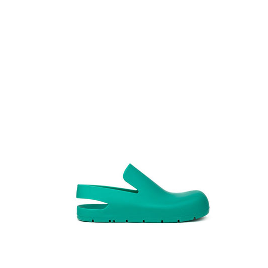 Bottega Veneta – Green Rubber Puddle Sandals