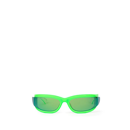 Bottega Veneta – Green Acetate Sunglasses