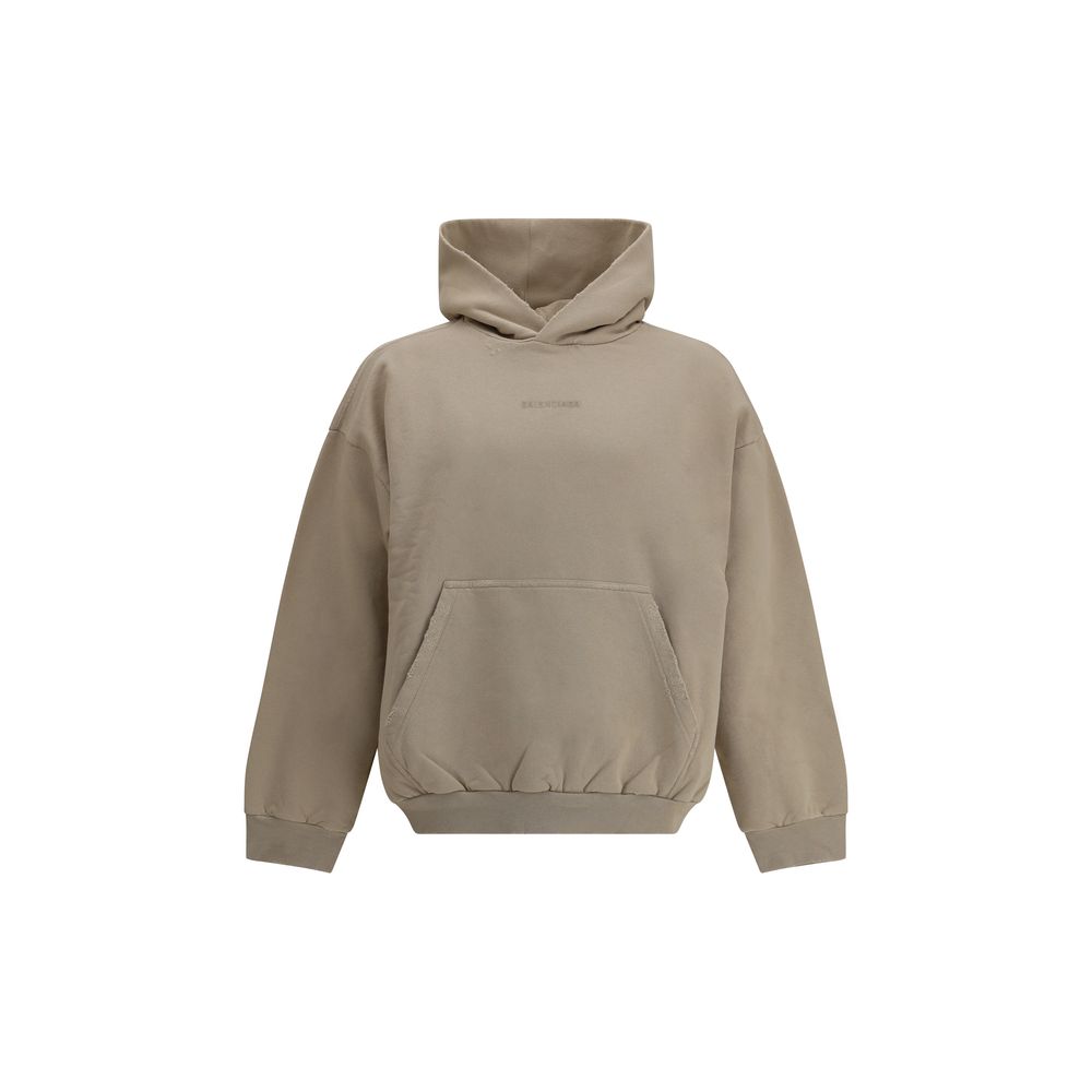 Balenciaga - Beige Cotton Sweatshirt