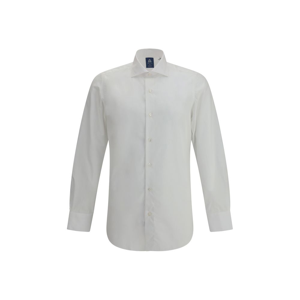 Finamore - White Cotton Dress Shirt