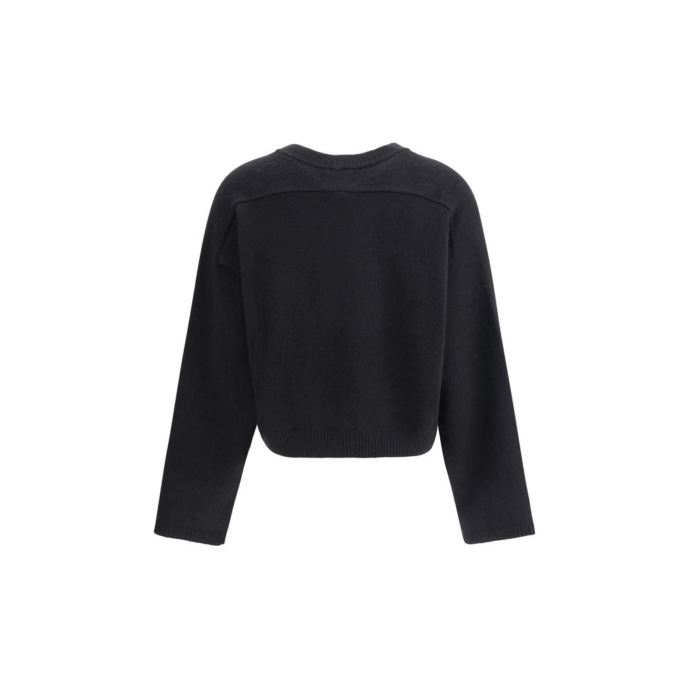 Loulou De Saison - Black Wool Sweatshirt