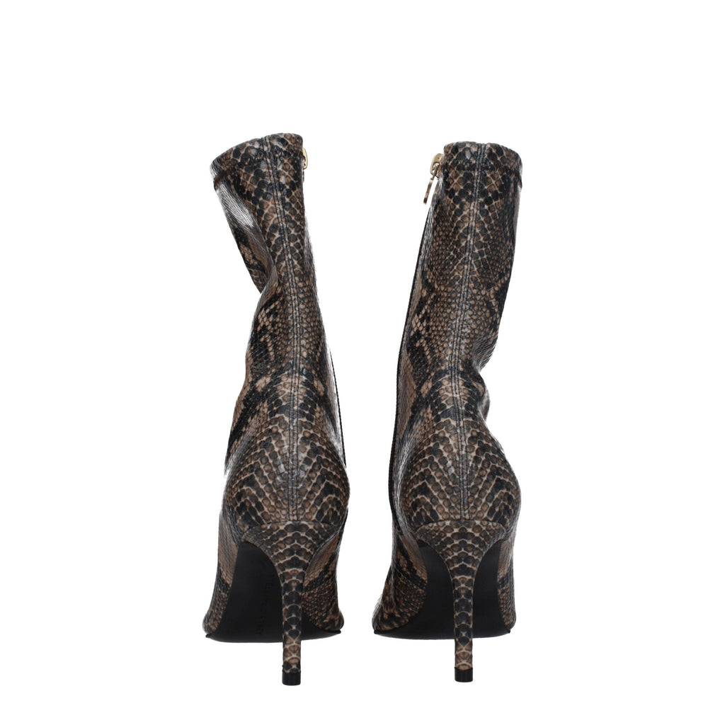 Stella McCartney – Brown Python Ankle Boots