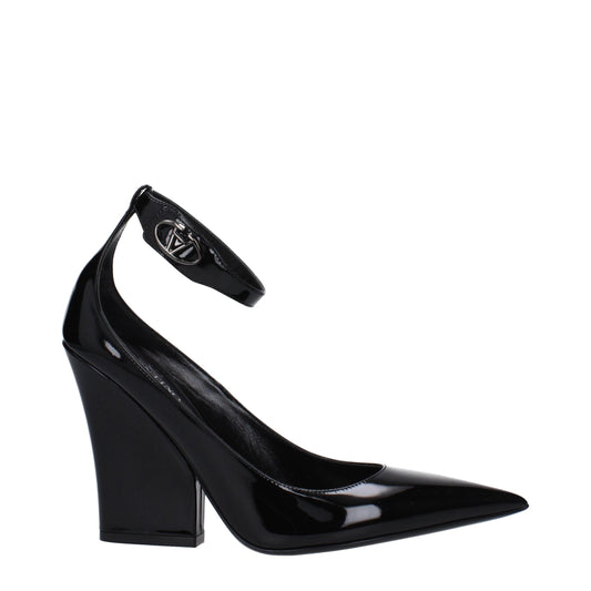 Valentino Garavani – Black Patent Leather Pumps