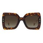 Carolina Herrera – Brown Acetate Sunglasses