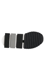 Dolce & Gabbana – White & Black Sorrento Sock Sneakers