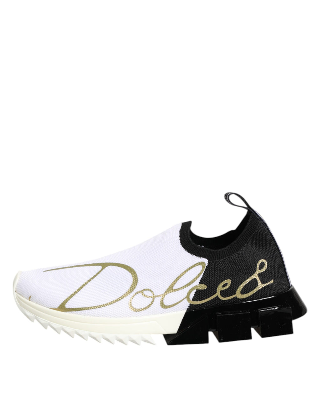 Dolce & Gabbana – White & Black Sorrento Sneakers