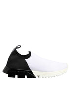 Dolce & Gabbana – White & Black Sorrento Sneakers
