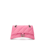 Balenciaga – Pink Crush Matelassé Leather Shoulder Bag